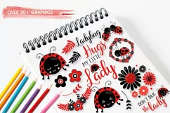 Little ladybug graphics and illustrations - Free Design of The Week Product Image 4