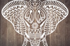 Elephant Mandala | vector files Product Image 4