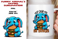 Funny animal saying Sublimation PNG. Product Image 1