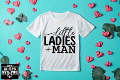 Little Ladies Man Svg Cut Files Creative Art Product Image 1
