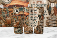 Little Bit Outback Kangaroo Tumbler Wrap Product Image 1