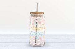 Happy Easter Svg Wrap, Pastel Easter Libbey Can Glass 20 oz Product Image 3