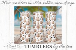 BaseBall 20oz Skinny Seamless Sublimation Tumbler design Product Image 1