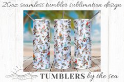 Christmas 20oz Skinny Seamless Sublimation Tumbler design Product Image 1