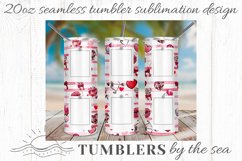 Valentine&#039;s Day 20oz Skinny Seamless Sublimation Tumbler Product Image 1