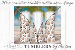 BaseBall 20oz Skinny Seamless Sublimation Tumbler design Product Image 1