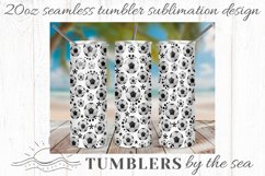 Soccer 20oz Skinny Seamless Sublimation Tumbler designs Product Image 1