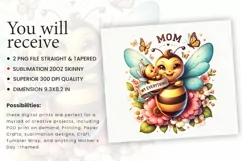 Mother Day Tumbler Wrap Sublimation