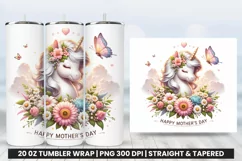 Mother Day Tumbler Wrap Sublimation 20oz Skinny Tumbler