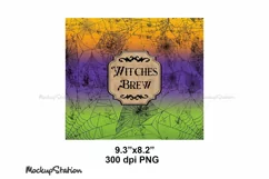 Witches Brew Tumbler Sublimation| Halloween Tumbler Wrap PNG Product Image 3