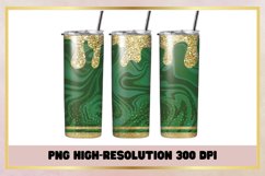 Christmas Mable Gold 20 Oz Skinny Tumbler sublimation Product Image 1