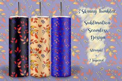 20Oz  tumbler autumn sublimation design