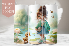Lily Pond Tumbler Wrap Product Image 1