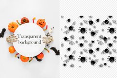 Tumbler wrap 20 oz halloween sublimation seamless spiders Product Image 4