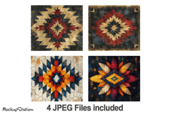 Western Tumbler Wrap| Vintage Southwest PNG Design for 20oz Product Image 2
