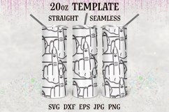 Finger Tumbler Burst svg, Burst template svg, Product Image 1