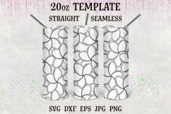 Frangipani Tumbler Burst svg, Burst template svg, Tumbler sv Product Image 1