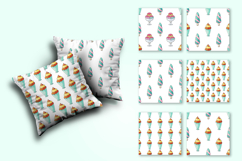 Summer. A wonderful bright Ice cream seamless pattern Product Image 2