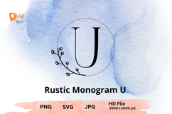 Rustic Monogram Product Image 1