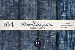 Blue Denim Texture, Denim Jeans pattern Product Image 1