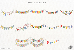 Hand-Drawn Birthday Banner Clipart Product Image 4