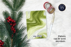 Watercolor Matcha Pattern, Green Wash Texture Product Image 4