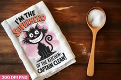 I&#039;m the superhero of the kitchen PNG, Funny Kitchen Product Image 1