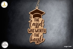 Graduation Keychaine Laser Cut Bundle | Keyring | Glowforge Product Image 8