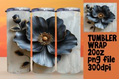 Blossom Magic: Sublimated Tumbler Design Product Image 1