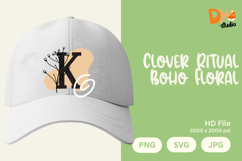 Clover Ritual Boho Floral Monogram Product Image 1