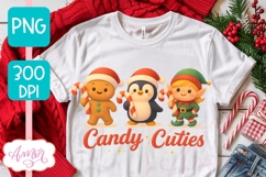 Cute Christmas PNG sublimation, Festive sublimation BUNDLE Product Image 7