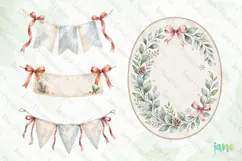 Baby Shower 1st Christmas Clipart Product Image 1