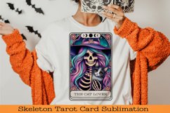Skeleton Tarot cards Sublimation BUNDLE, PNG. Product Image 19
