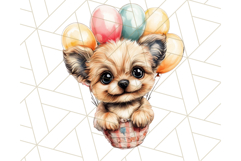 Playful Puppy Clipart Bundle Cute Dog PNG Product Image 11