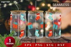 Winter Can Glass Svg | Svg Bundle | 16 Oz Libbey Glass Product Image 1