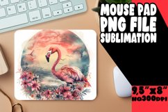 Flamingo Fancy Sublimation Mouse Mats Product Image 1