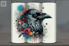4 Raven Tumbler Sublimation, 20 oz Tumbler Wrap Product Image 4