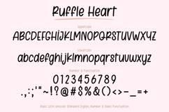 Ruffle Heart - Handwritten Font Product Image 21