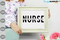 Nurse Life SVG Design / Nurse Smart, Strong, Caring SVG Product Image 3