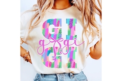 Retro Easter Brushstroke PNG Bundle | Family Name Designs Product Image 14