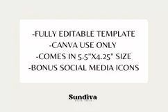 Editable Jewelry Care Card Canva Template - 5 Colors 2 Product Image 2