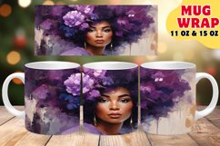 Empowered by Melanin: Sublimation Coffee Cups Product Image 1