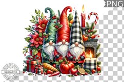 Christmas Gnome Sublimation - Clipart PNG Design Product Image 1