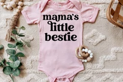 Baby Girl svg, Mama's little bestie Product Image 2