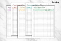 Editable Accounting Ledger Sheet Template 2 Product Image 3