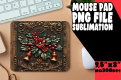 BLISSFUL MOUSE PAD PLAYFUL DESIGN, Christmas Product Image 1