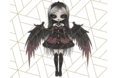 Gothic Halloween Clipart Dark Aesthetic PNG, Halloween Png Product Image 5