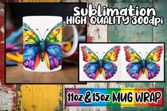 Whimsical Spring Butterflies: Mug Delight Product Image 1