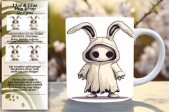 Vibrant Flowered Ghost Design Product Image 1