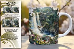 Volcanic Majesty 3D Mug Wrap 11oz/15oz Art Sublime Nature Product Image 1
